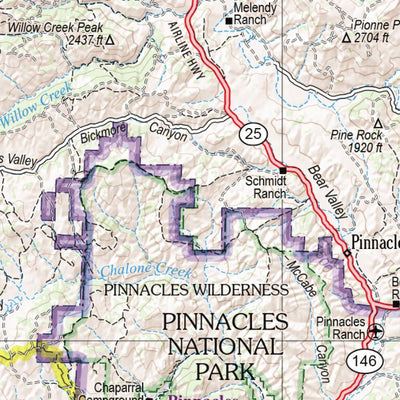 California Atlas & Gazetteer Page 91 Preview 2