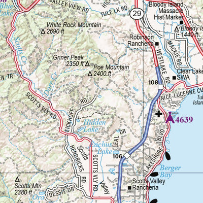 California Atlas & Gazetteer Page 55 Preview 2
