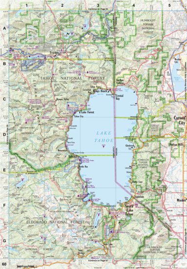 California Atlas & Gazetteer Page 60 Preview 1