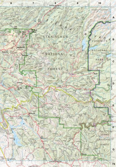 California Atlas & Gazetteer Page 75 Preview 1