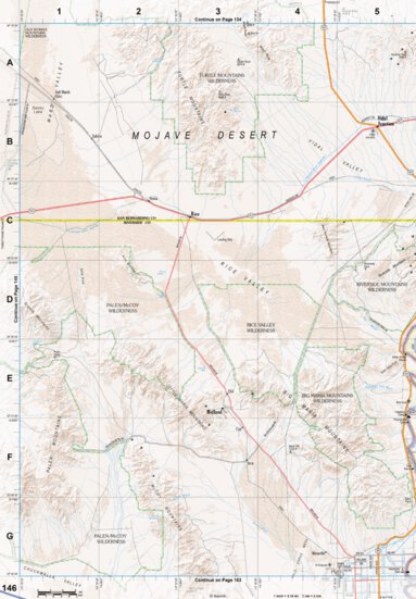 California Atlas & Gazetteer Page 146 Preview 1
