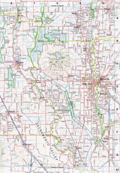 California Atlas & Gazetteer Page 57 Preview 1