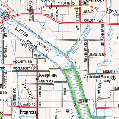 California Atlas & Gazetteer Page 57 Preview 2