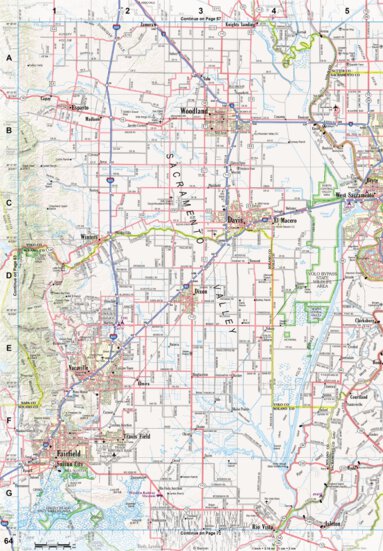 California Atlas & Gazetteer Page 64 Preview 1