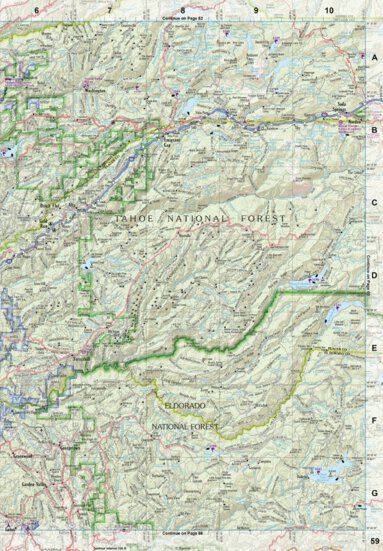 California Atlas & Gazetteer Page 59 Preview 1
