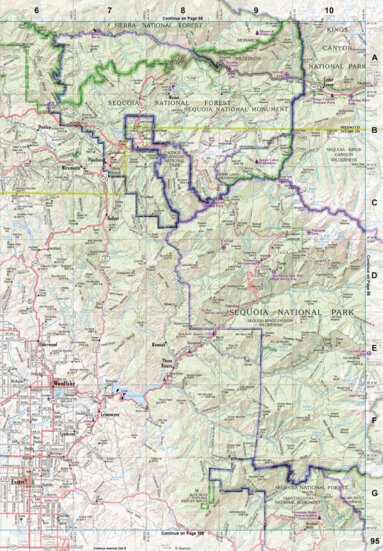 California Atlas & Gazetteer Page 95 Preview 1