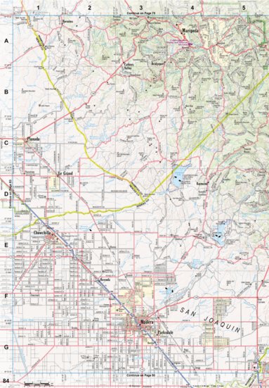 California Atlas & Gazetteer Page 84 Preview 1