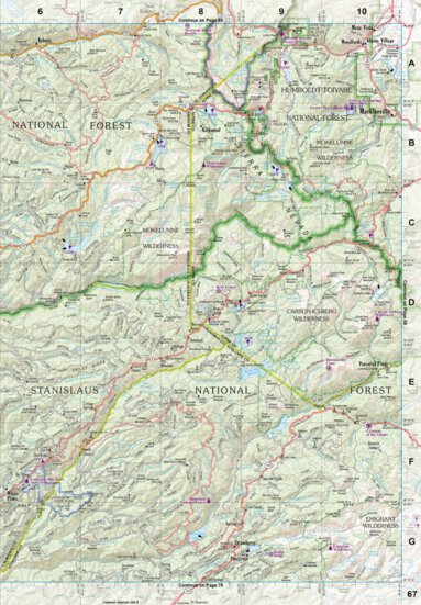 California Atlas & Gazetteer Page 67 Preview 1