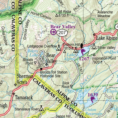 California Atlas & Gazetteer Page 67 Preview 2