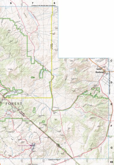 California Atlas & Gazetteer Page 69 Preview 1