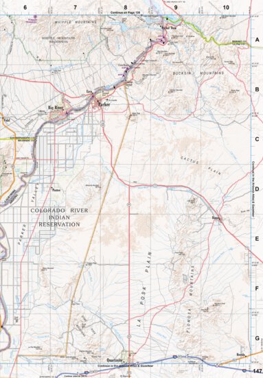 California Atlas & Gazetteer Page 147 Preview 1