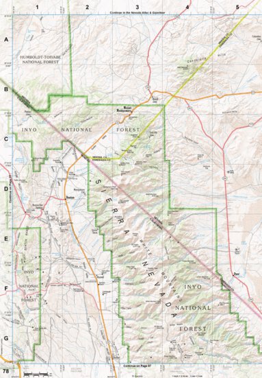 California Atlas & Gazetteer Page 78 Preview 1