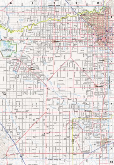 California Atlas & Gazetteer Page 93 Preview 1