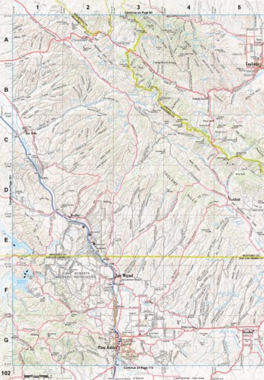 California Atlas & Gazetteer Page 102 Preview 1