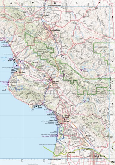 California Atlas & Gazetteer Page 113 Preview 1