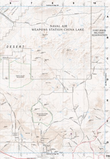 California Atlas & Gazetteer Page 119 Preview 1