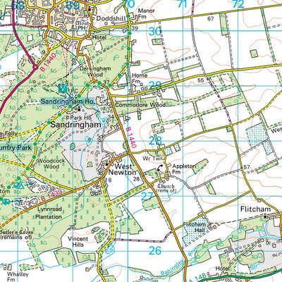 Kenn Valley Ward 1 (1:50,000) Preview 3