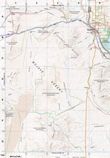 California Atlas & Gazetteer Page 134 Preview 1