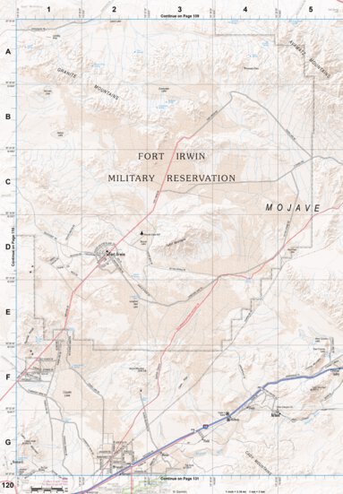 California Atlas & Gazetteer Page 120 Preview 1