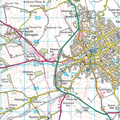 Eccleshall Ward 1 (1:50,000) Preview 3