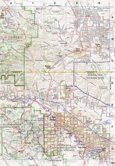 California Atlas & Gazetteer Page 143 Preview 1