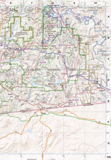 California Atlas & Gazetteer Page 155 Preview 1