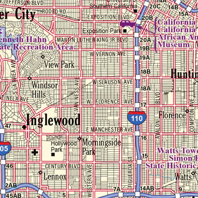 California Atlas & Gazetteer Page 140 Preview 2