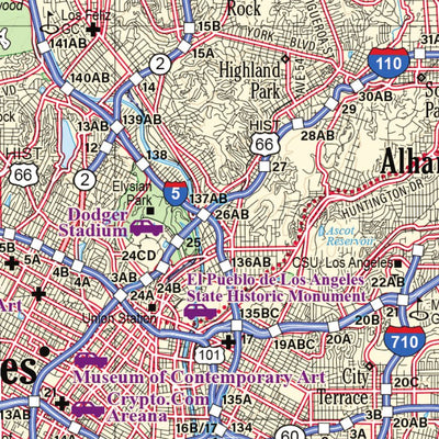 California Atlas & Gazetteer Page 140 Preview 3