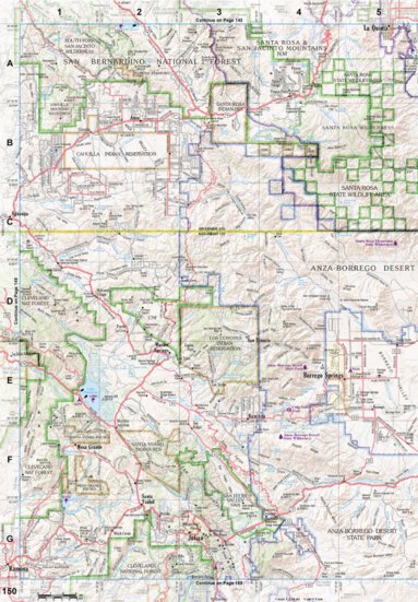 California Atlas & Gazetteer Page 150 Preview 1