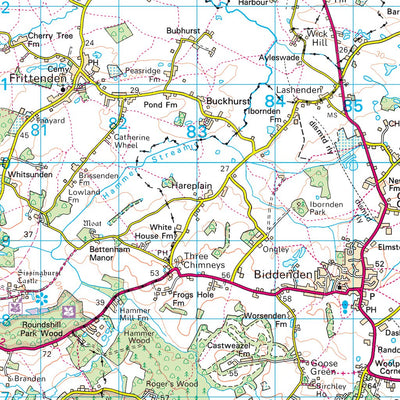 Gawsworth Ward 1 (1:50,000) Preview 2
