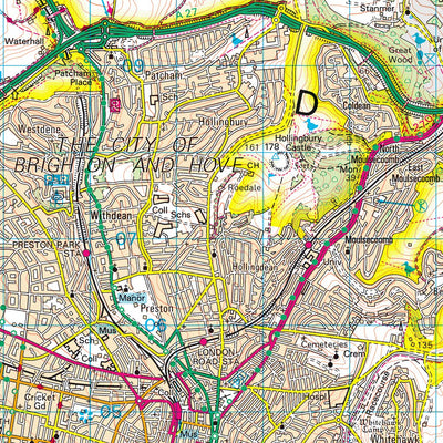 Jedburgh and District Ward 1 (1:50,000) Preview 3