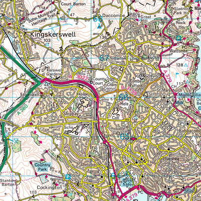 Kenilworth Abbey & Arden Ward 1 (1:50,000) Preview 3