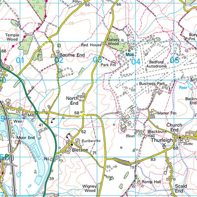 Calder Ward 1 (1:50,000) Preview 2