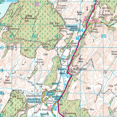 South Kintyre Ward 2 (1:50,000) Preview 2