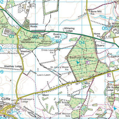 Oundle Ward 1 (1:50,000) Preview 2