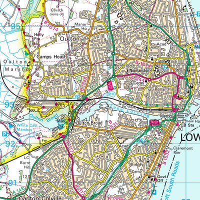Framlingham Ward 1 (1:50,000) Preview 3