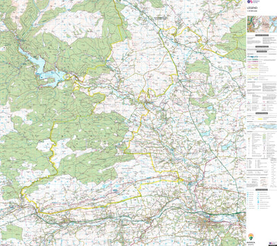 North, West and Central Sutherland Ward 4 (1:50,000) Preview 1