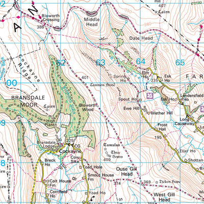Callerton & Throckley Ward 1 (1:50,000) Preview 2