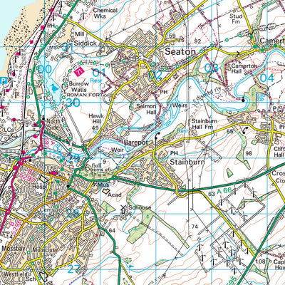 Alport & South West Parishes Ward 1 (1:50,000) Preview 3