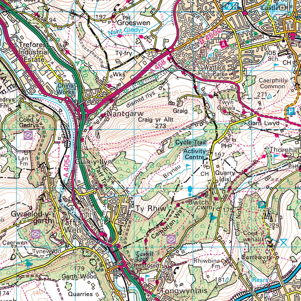 Mid Argyll Ward 1 (1:50,000) Map by UK Topographic Maps | Avenza Maps