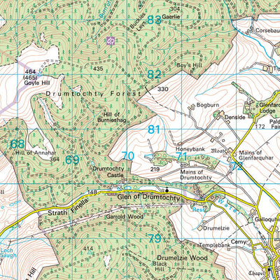 Wester Ross, Strathpeffer and Lochalsh Ward 1 (1:50,000) Preview 3