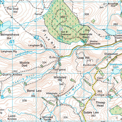 Selkirkshire Ward 2 (1:50,000) Preview 2
