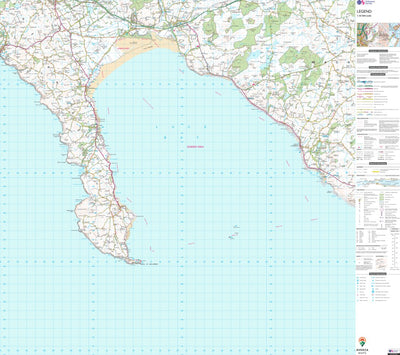 Uibhist a Deas, Eirisgeigh agus Beinn na Faoghla Ward 2 (1:50,000) Preview 1