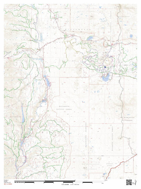 Oregon SXS Trails MVUM Ray Benson Sno-Park Area Preview 1