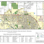 Midland County, Michigan - Complete Township Maps Preview 1