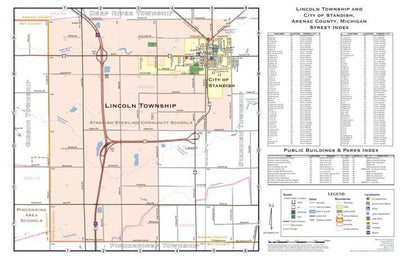 Arenac County, Michigan - Complete Township Maps Preview 1