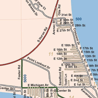 Arenac County, Michigan - Complete Township Maps Preview 2