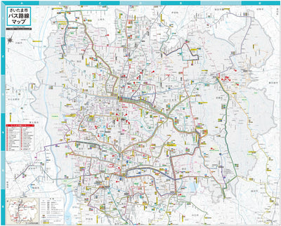 さいたま市バス路線マップ Preview 1