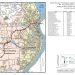 St. Clair County, Michigan - Complete Township Maps Preview 1