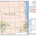 Sanilac County, Michigan - Complete Township Maps Preview 1